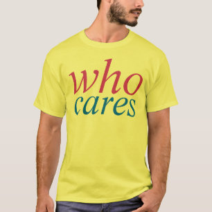 T-shirt qui s'inquiète