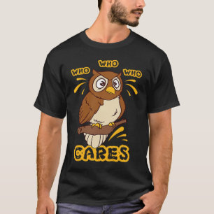T-shirt Qui S'Occupe De Owl