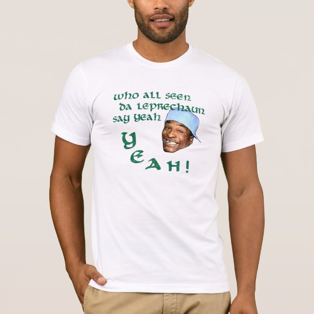 T-shirt Qui tout le lutin vu du DA indiquent ouais (Devant)