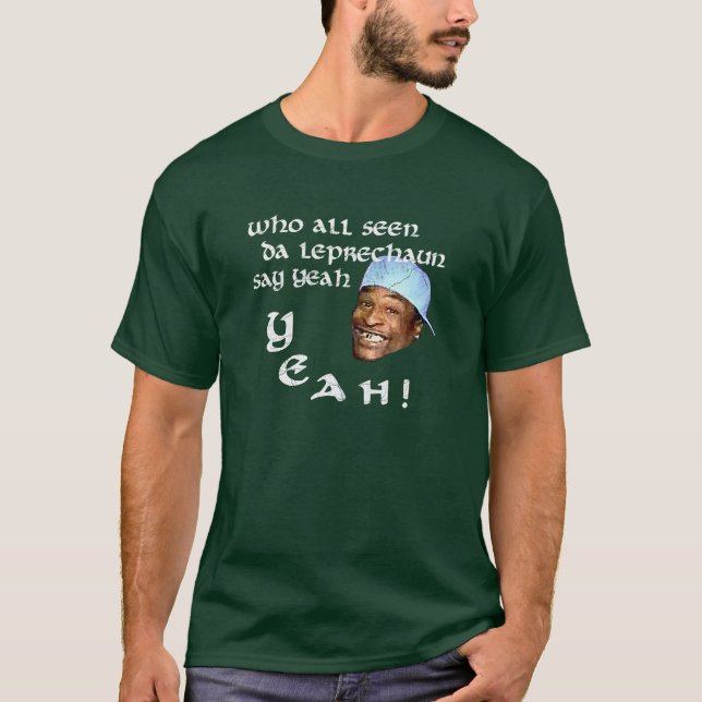 T-shirt Qui tout le lutin vu du DA indiquent ouais (Devant)