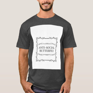 T-shirt Qui veut être un papillon social