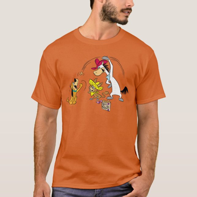 T-shirt Quick Draw McGraw Quick Draw McGraw Biscuits gift (Devant)