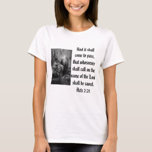 T-shirt quiconque doit appeler le n° 4