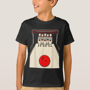 T-shirt Quille N Ed Ns Drôle Joueur de Quille Enfants Garç