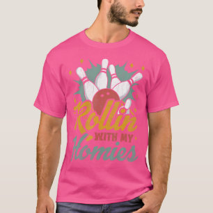 T-shirt Quiller avec mes potes de bowling