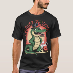 T-shirt Quilles Alligator Crocodile
