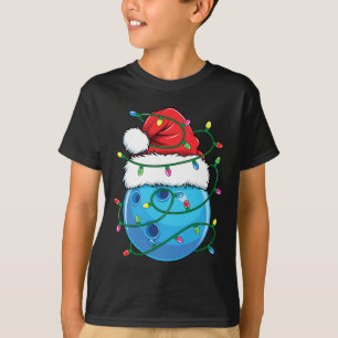 T-shirt Quilles Byll Avec Chapeau De Père Noël Hommes Garç