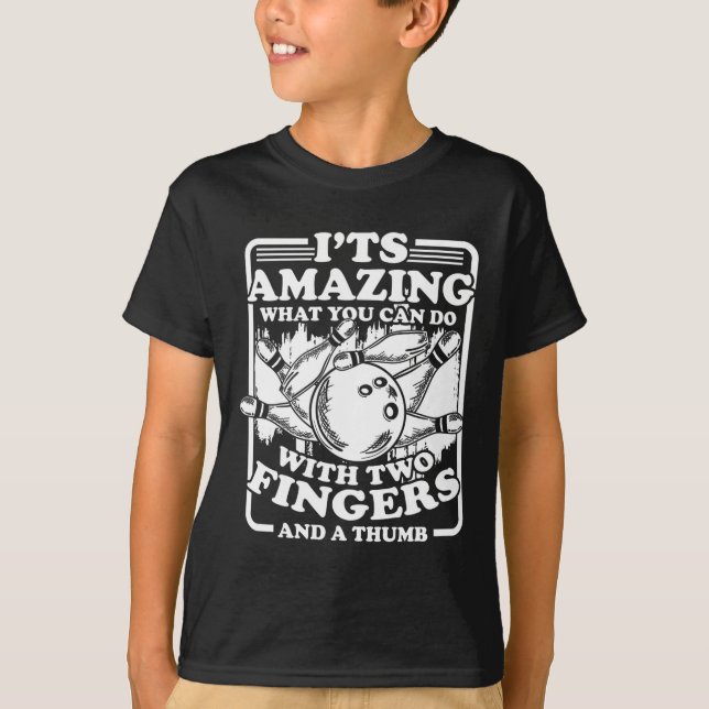 T-shirt Quilles de bowling de rechange grève 2  (Devant)
