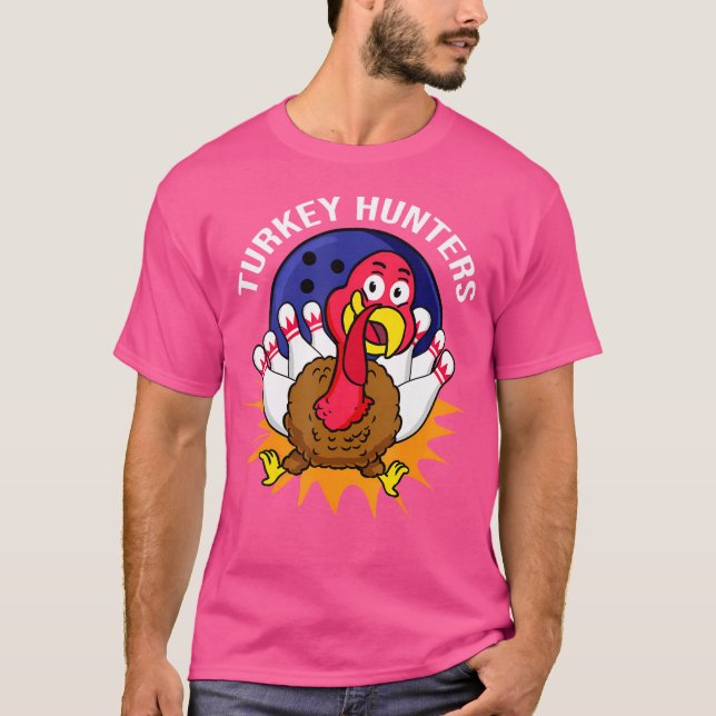 T-shirt Quilleurs de Dindes Bowling (Devant)