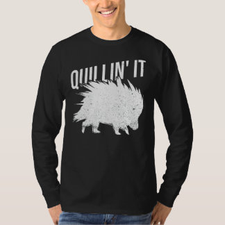 T-shirt Quillin'It Pour Un Porcupine