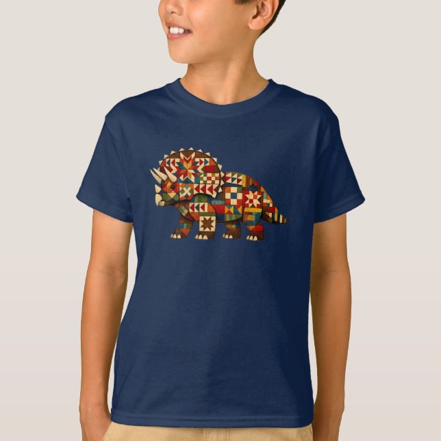 T-shirt Quiltosaur (Devant)