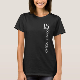 T-shirt Quince Quince Quinceanera 15e anniversaire filles 