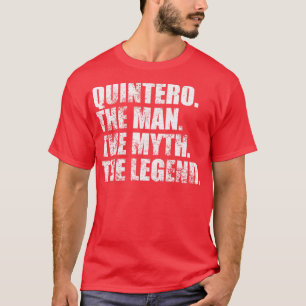 T-shirt QuinteroQuintero Nom de famille Quintero nom de fa