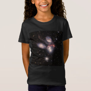 T-Shirt Quintette de Stephan 5 galaxies Champ profond Jame