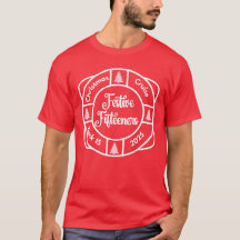 Quinze Festive Classique Crew Tee (Rouge)