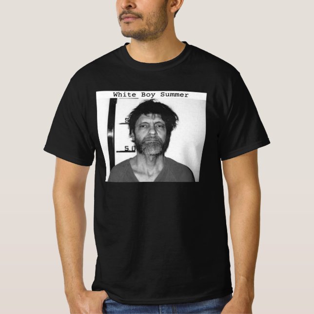 T-shirt Quiré blanc garçon retro été (Devant)