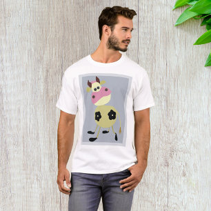 T-shirt Quirinal Cartoon Vache Fun Animal de ferme