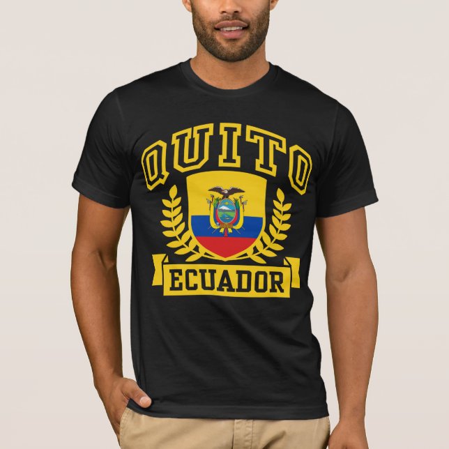 T-shirt Quito Équateur (Devant)