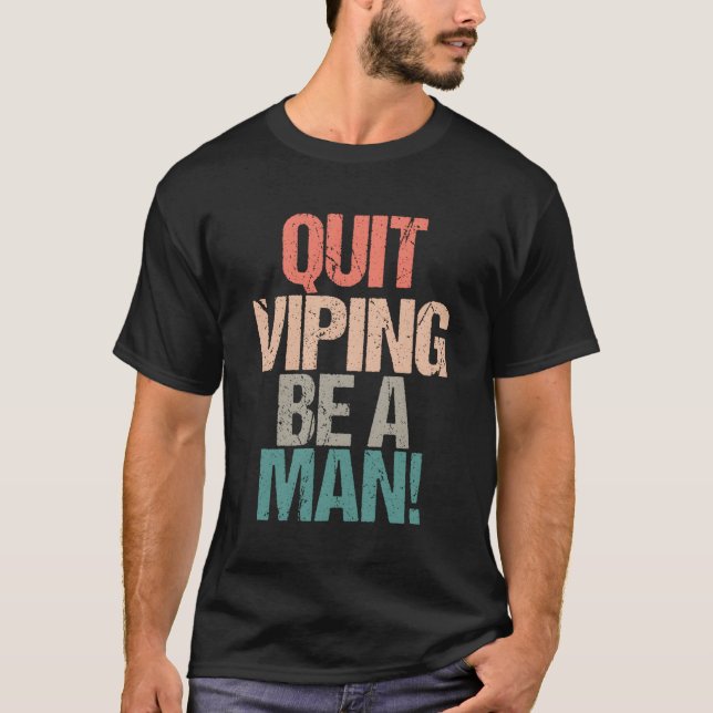 T-shirt Quitter Vig Être (Devant)
