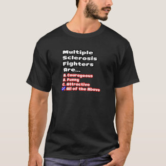 T-shirt Quiz de combat contre la sclérose en plaques