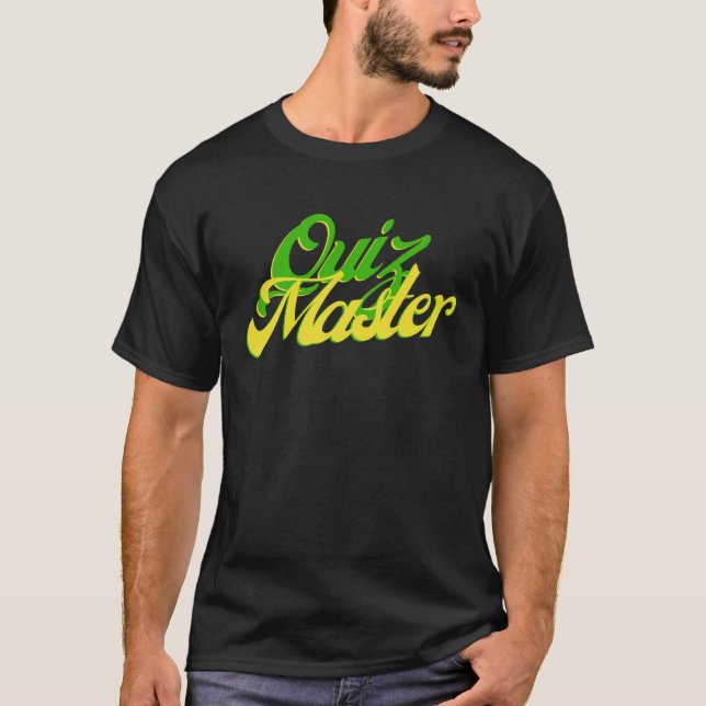 T-SHIRT QUIZ MASTER (Devant)