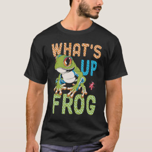 T-shirt Quoi de neuf Frog Dog Dawg Slang Colorful Tree Toa