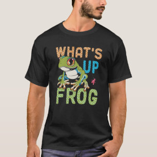 T-shirt Quoi de neuf Grenouille Dog Dawg Slang Colorful Tr