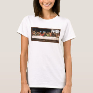 T-shirt Quoi, encore du poisson ? - Drôle de dernier repas