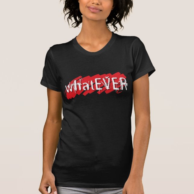 T-shirt quoi, la chemise (Devant)