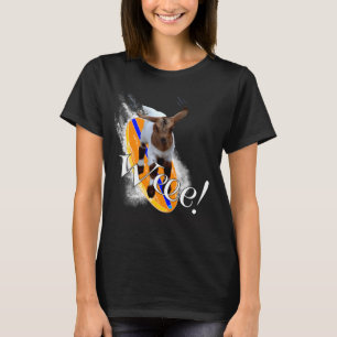 T-shirt Quoi Que Flotte Votre Chèvre Cute Bébé Surfer Chèv