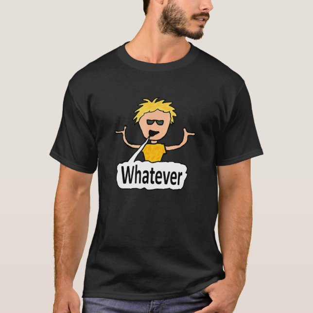 T-shirt Quoi qu'il en soit (Devant)