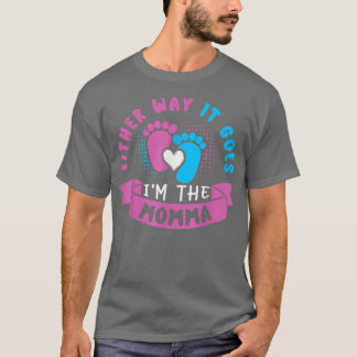 T-shirt Quoi qu'il en soit, je suis la maman bébé Genre Re