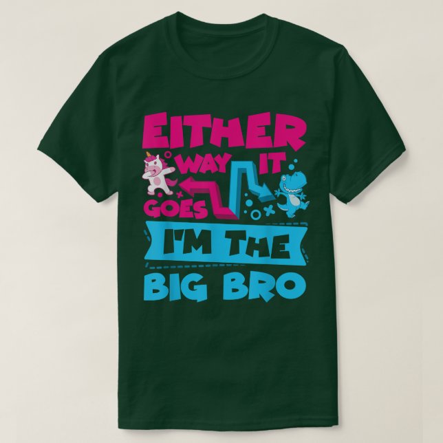T-shirt Quoi qu'il en soit, je suis le frère Big Bro Genre (Design devant)