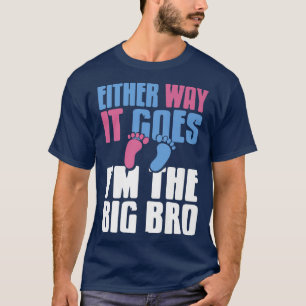 T-shirt Quoi qu'il en soit, je suis le gros BroGenre Revea