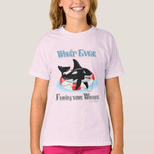 T-shirt Quoi qu'il flotte votre baleine 2