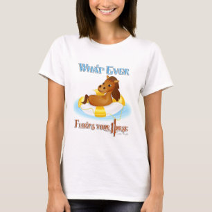 T-shirt Quoi qu'il flotte votre cheval 2