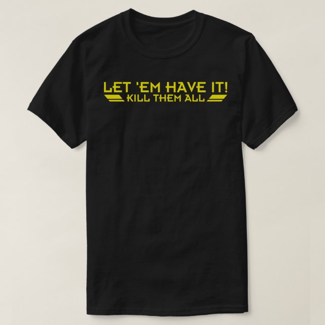 T-shirt qu'on les tue tous (Design devant)