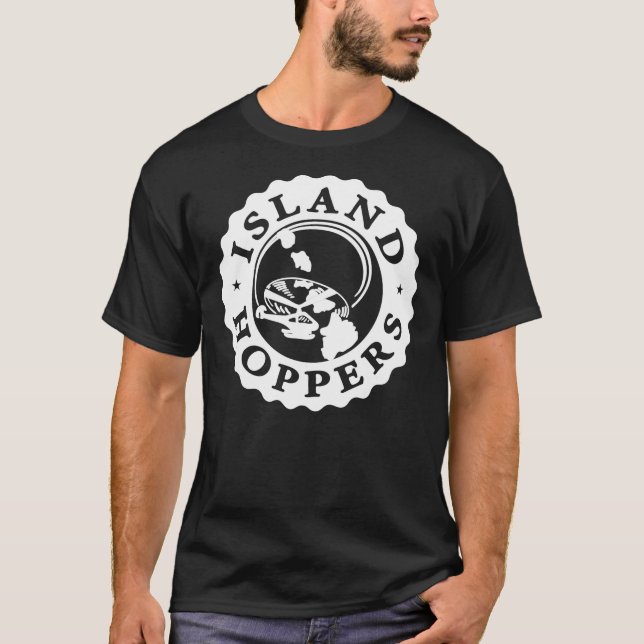 T-shirt "Island Hoppers" - As Seen on "Magn (Devant)