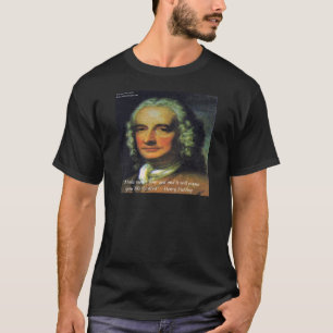 T-shirt Quota de Henry Fielding "If Money's Your God"