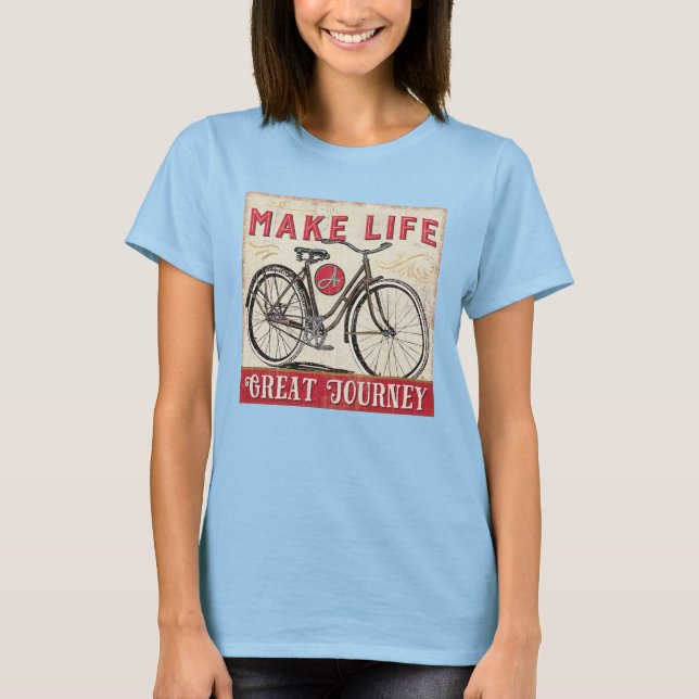 T-shirt Quota de Make Life a Great Journey (Devant)