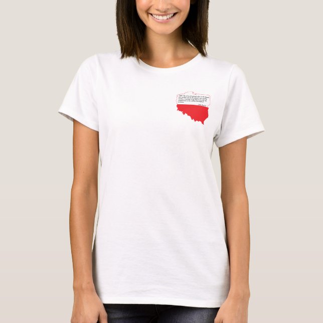 T-shirt Quota From Pope John Paul II (Devant)