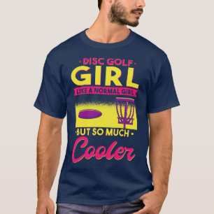 T-shirt Quote de fille de golf sur disque 1
