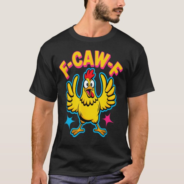 T-shirt Quote Rooster Meme  (Devant)