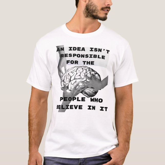T-shirt quotes art ideas  mind  people  philosophy (Devant)