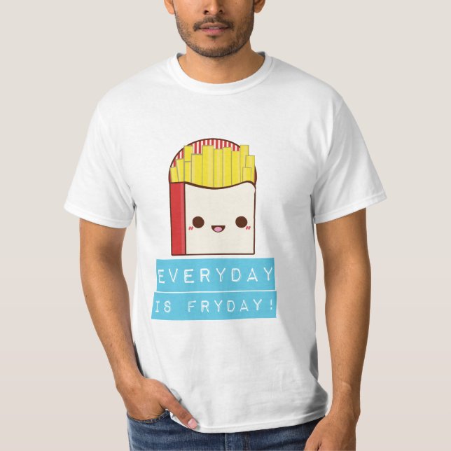 T-shirt Quotidien est Fryday ! (Devant)