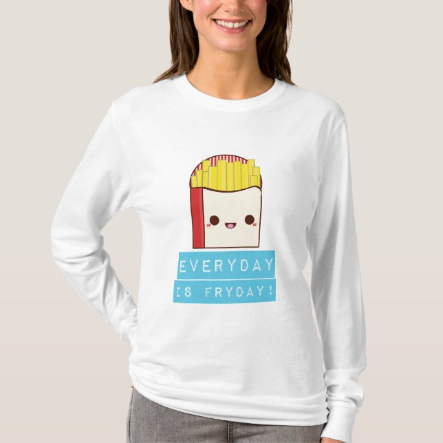 T-shirt Quotidien est Fryday ! (Devant)