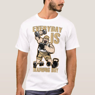 T-shirt Quotidien forme le jour