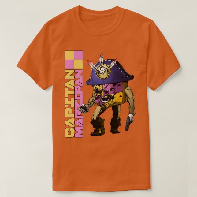 T-shirt QuotLogoquot du capitan Marzipan (Design devant)