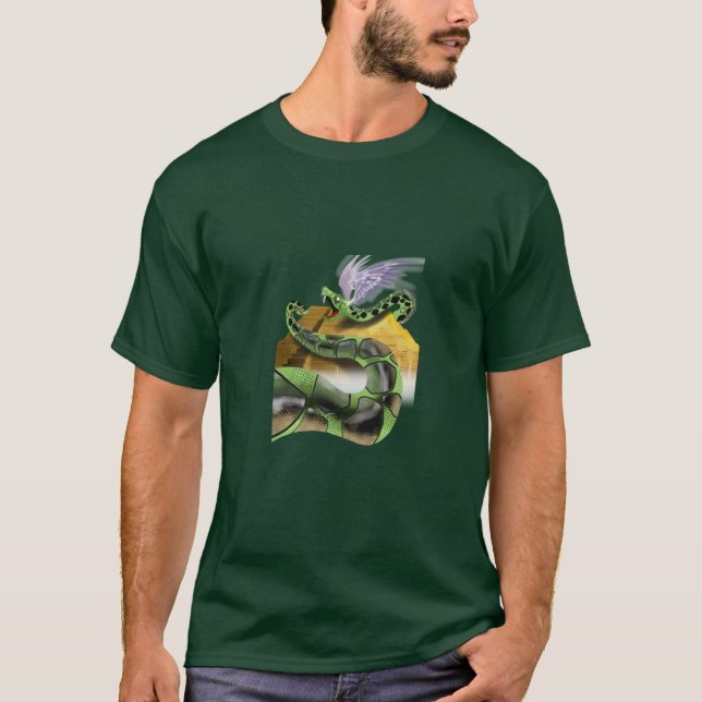 T-shirt Qutzalcoatl (Devant)