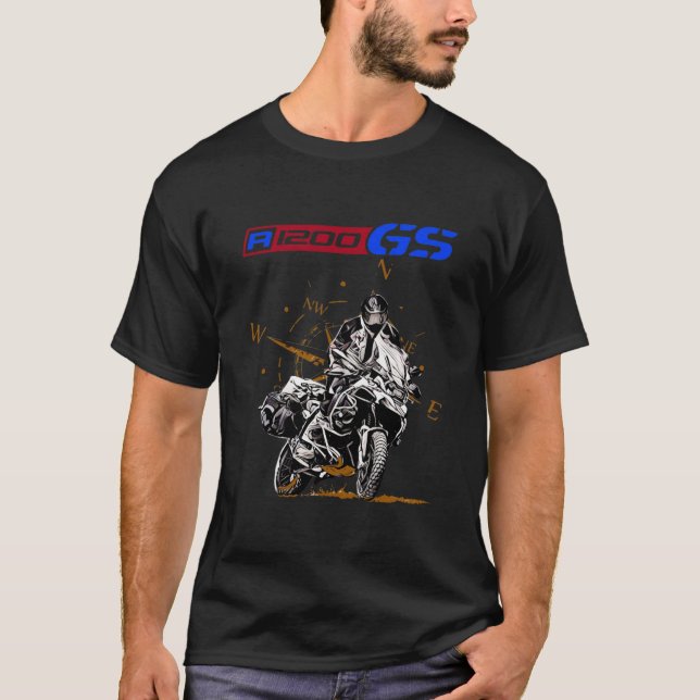 T-shirt R1200 GS Adventure Premium Big trail (Devant)